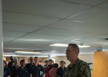 Ronald Reagan Sailors Attend Safety Stand Down