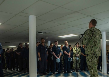 Ronald Reagan Sailors Attend Safety Stand Down
