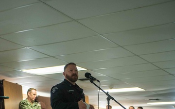 Ronald Reagan Sailors Attend Safety Stand Down