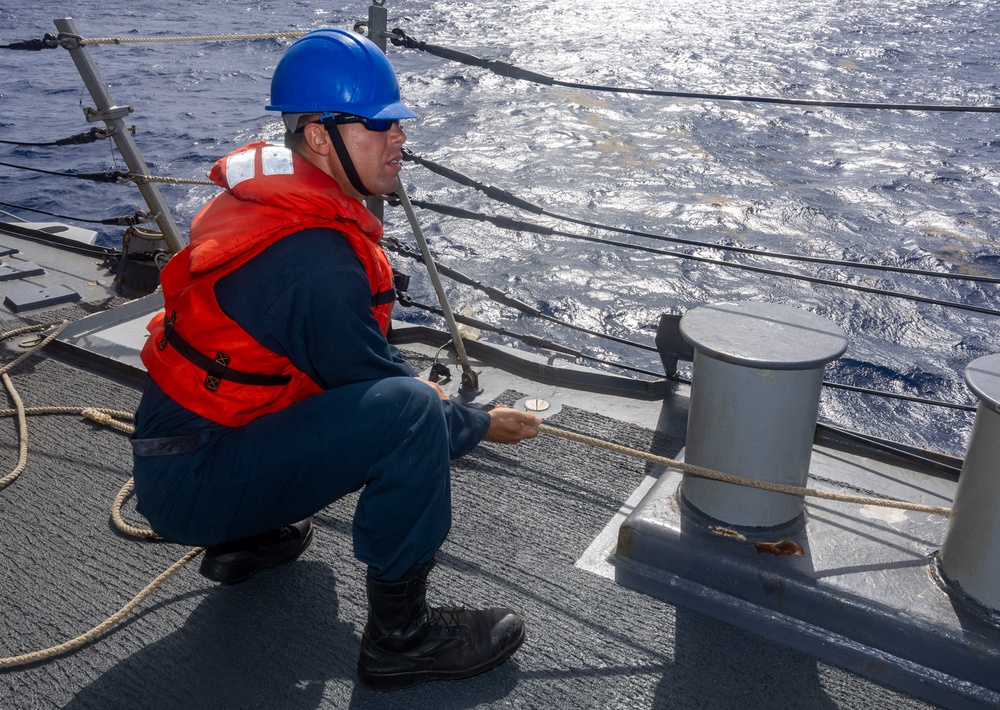 USS Cole Conducts Routine Operations in U.S. 4th Fleet AOR