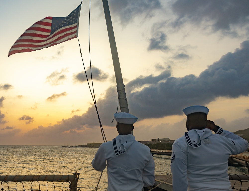 USS Cole Visits Curaçao