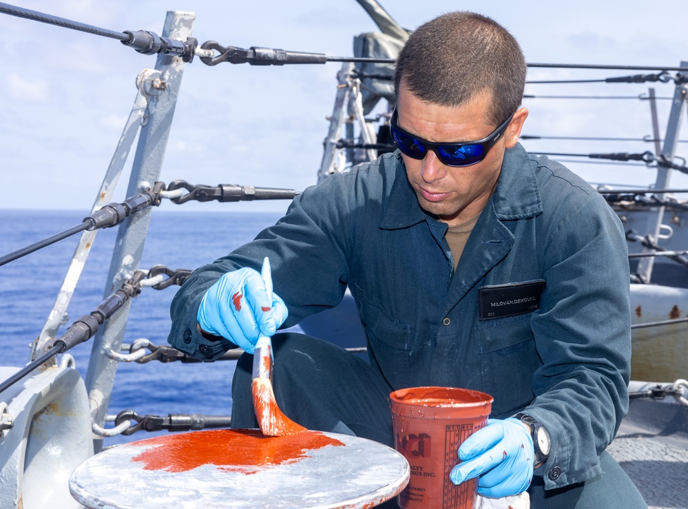 USS Cole Conducts Routine Operations in U.S. 4th Fleet AOR