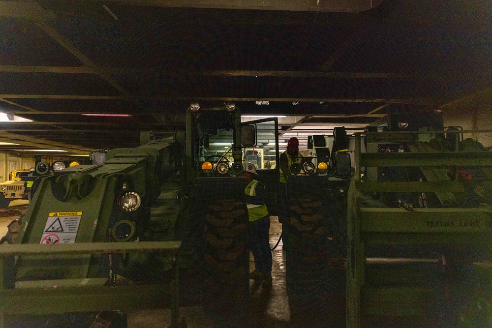 Talisman Sabre 2025] Logistics Offload Operations in Melbourne, Australia