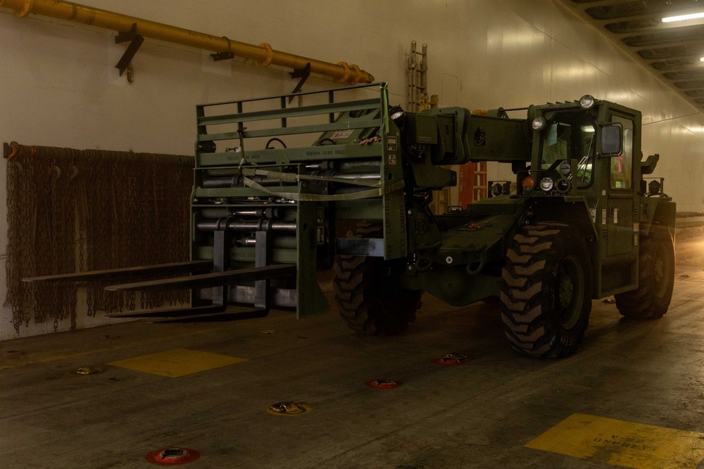 Talisman Sabre 2025 Logistics Offload Operations in Melbourne, Australia