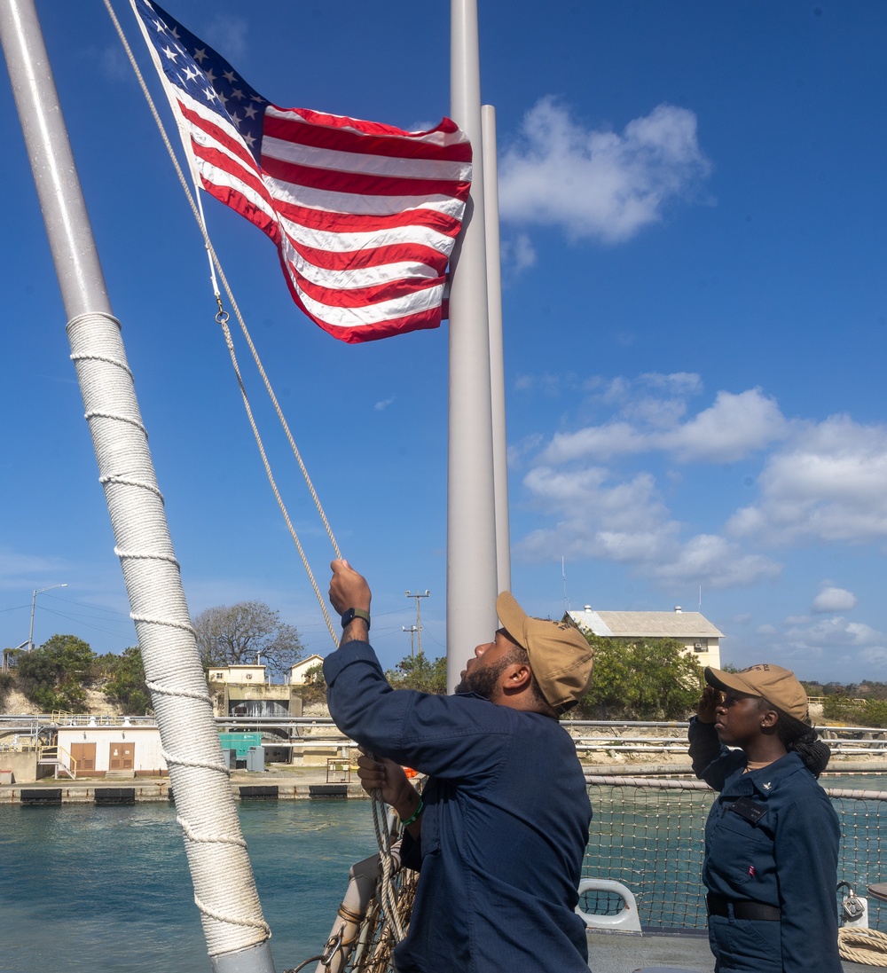 Cole Arrives in Guantanamo