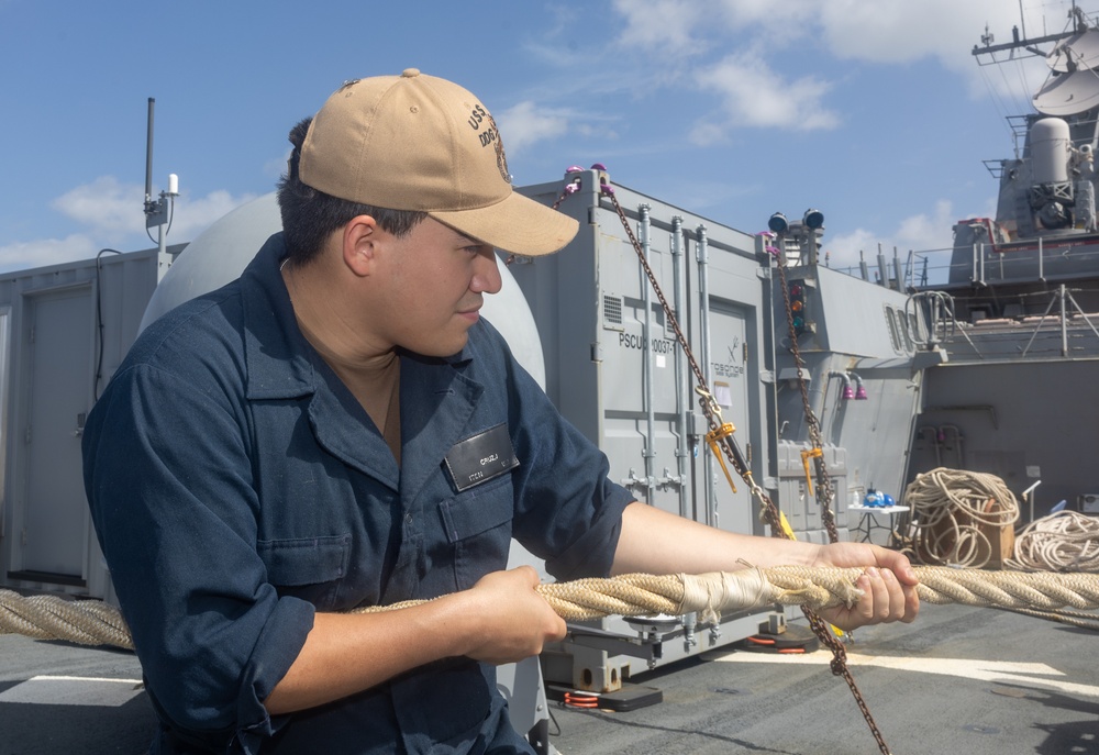 Cole Arrives in Guantanamo