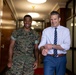 SD Hosts NFL Player and USNA Graduate 2nd Lt. Rayuan Lane III at the Pentagon