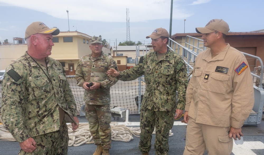 JTF Guantanamo Visits Cole