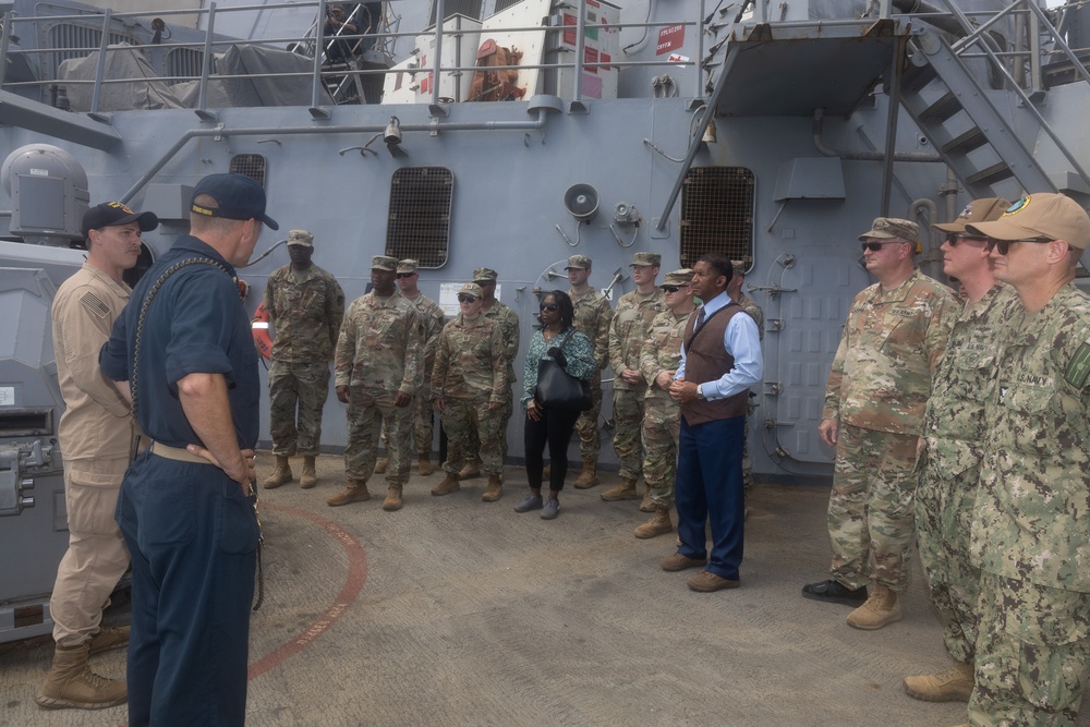 JTF Guantanamo Visits Cole