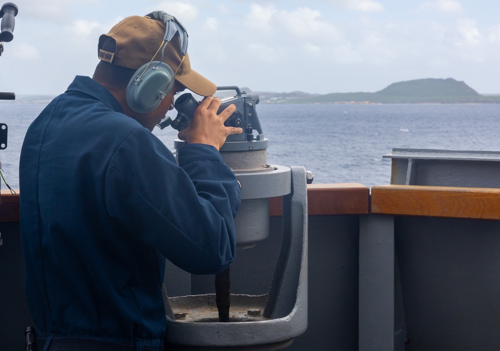 USS Cole Conducts Routine Operations in U.S. 4th Fleet AOR