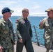 Gen. Gregory Guillot Visits USS Spruance