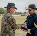 1st Cavalry Division Conducts Retreat Ceremony