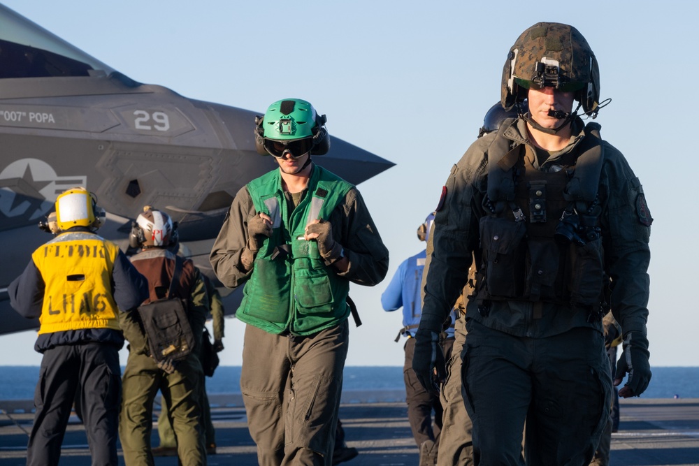 USS America (LHA 6) Conducts Flight Operations