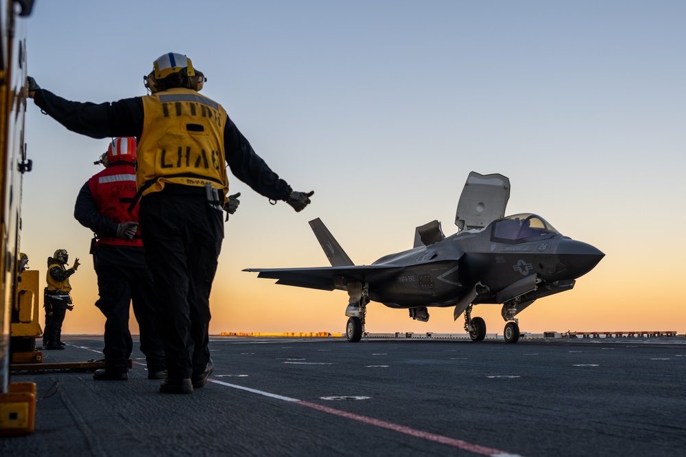USS America (LHA 6) Conducts Flight Operations