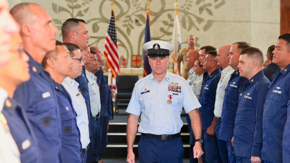 Senior Chief Petty Officer Jarvis retires