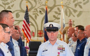 Senior Chief Petty Officer Jarvis retires