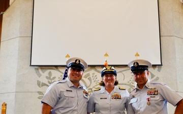 New officer-in-charge at the helm of Station Apra Harbor
