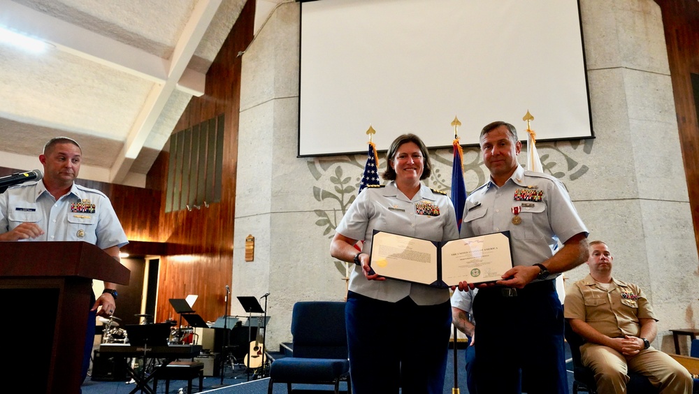 New officer-in-charge at the helm of Station Apra Harbor