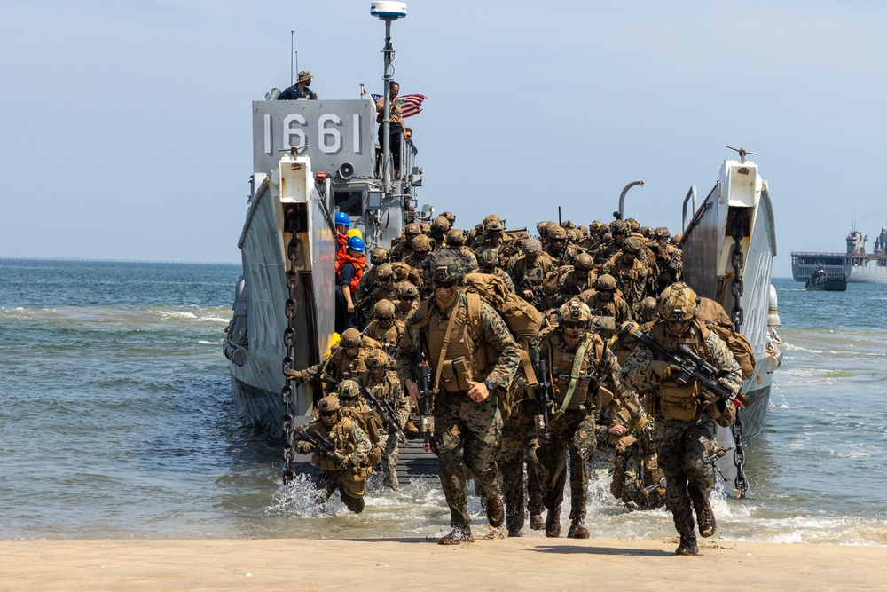 U.S. Marines with 2nd Battalion, 6th Marine Regiment During Atlantic Alliance 2025