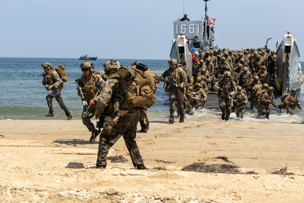 U.S. Marines with 2nd Battalion, 6th Marine Regiment During Atlantic Alliance 2025