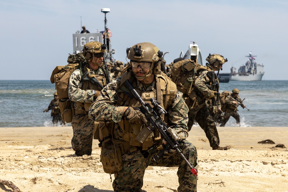U.S. Marines with 2nd Battalion, 6th Marine Regiment During Atlantic Alliance 2025