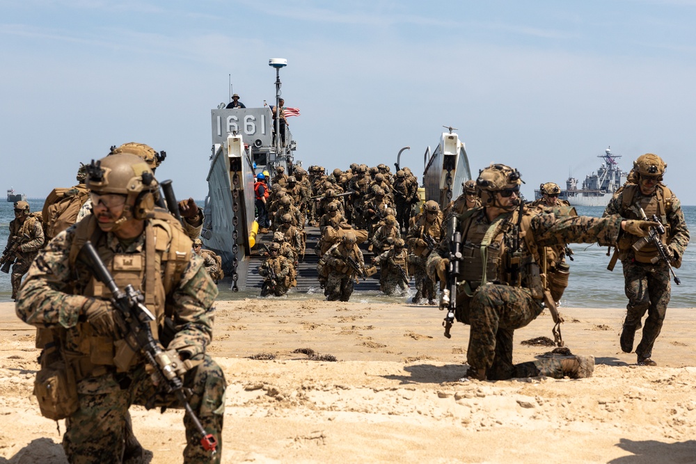 U.S. Marines with 2nd Battalion, 6th Marine Regiment During Atlantic Alliance 2025
