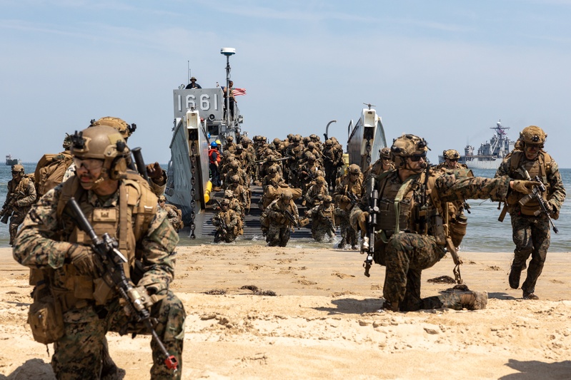 U.S. Marines with 2nd Battalion, 6th Marine Regiment During Atlantic Alliance 2025
