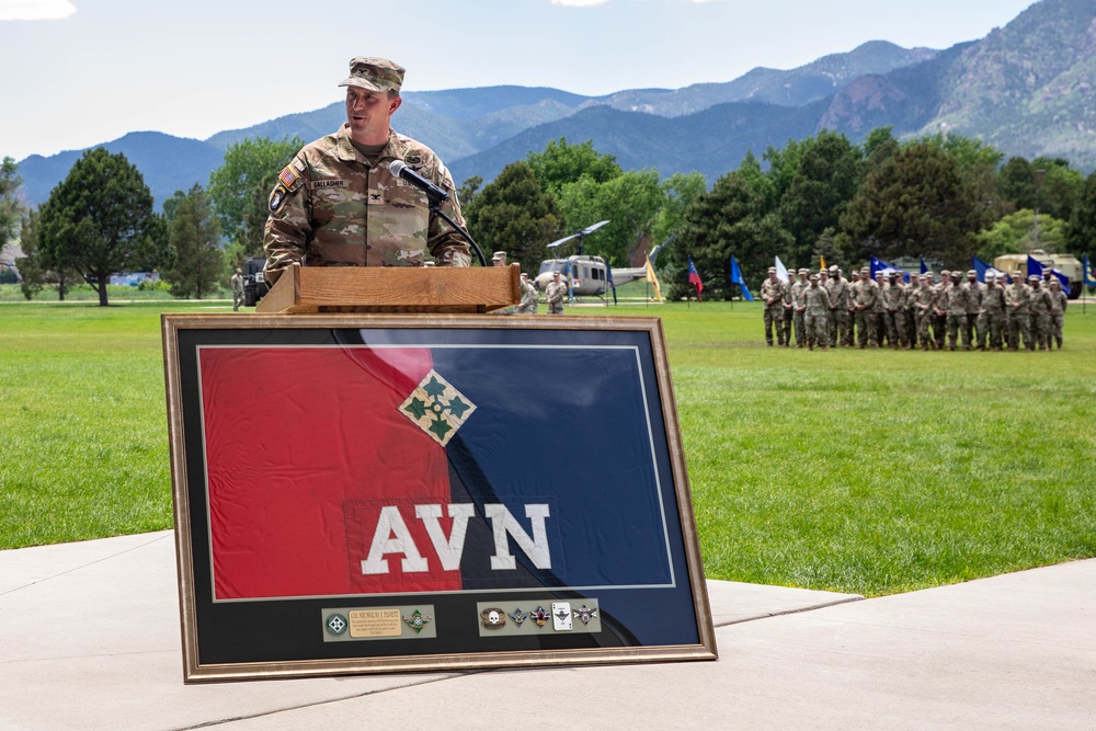 4th Combat Aviation Brigade Welcomes New Commander During Change of Command Ceremony