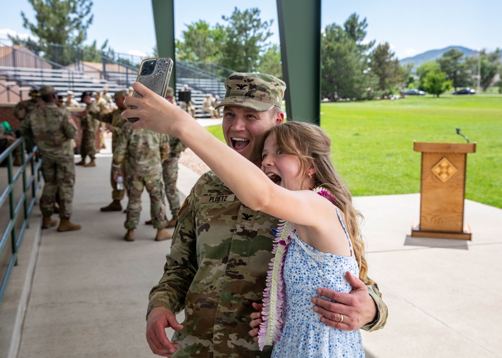 4th Combat Aviation Brigade Welcomes New Commander During Change of Command Ceremony