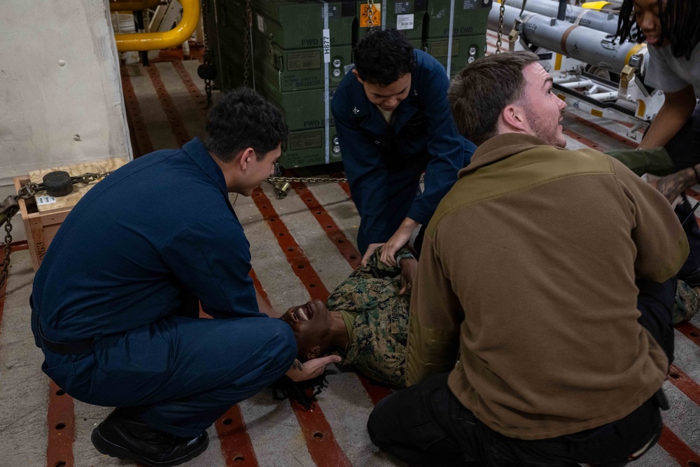 USS America (LHA 6) Conducts Medical Training