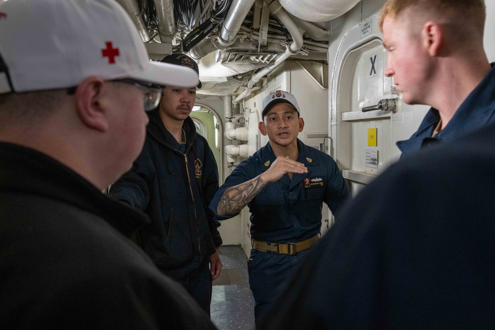 USS America (LHA 6) Conducts Medical Training