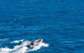 USS America (LHA 6) Conducts Small Boat Operations