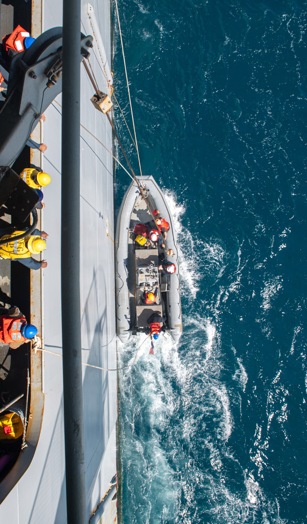 USS America (LHA 6) Conducts Small Boat Operations
