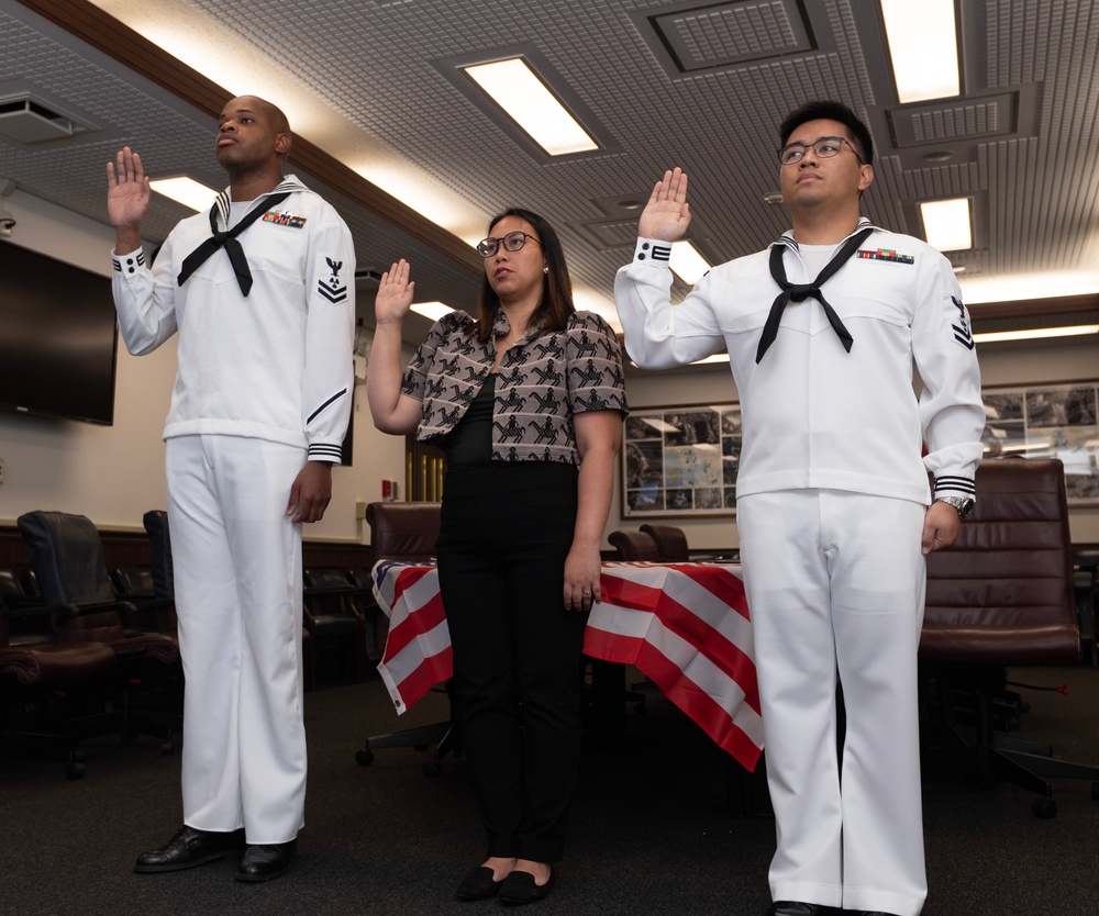 CFAS Conducts Naturalization Ceremony