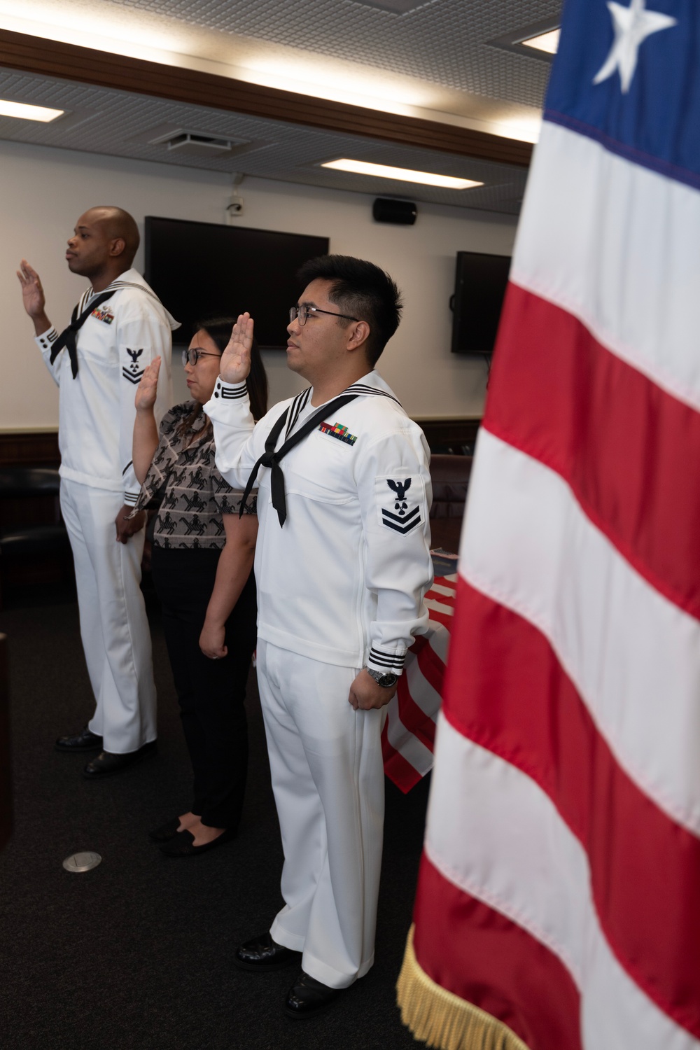CFAS Conducts Naturalization Ceremony