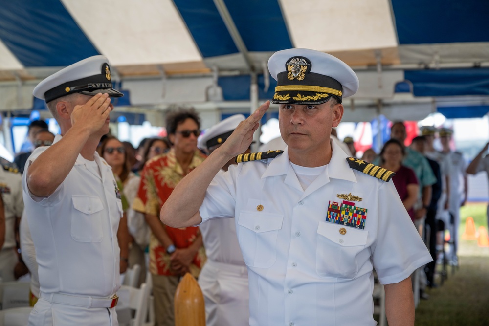 Navy Munitions Command Pacific East Asia Division Holds Change of Command Ceremony
