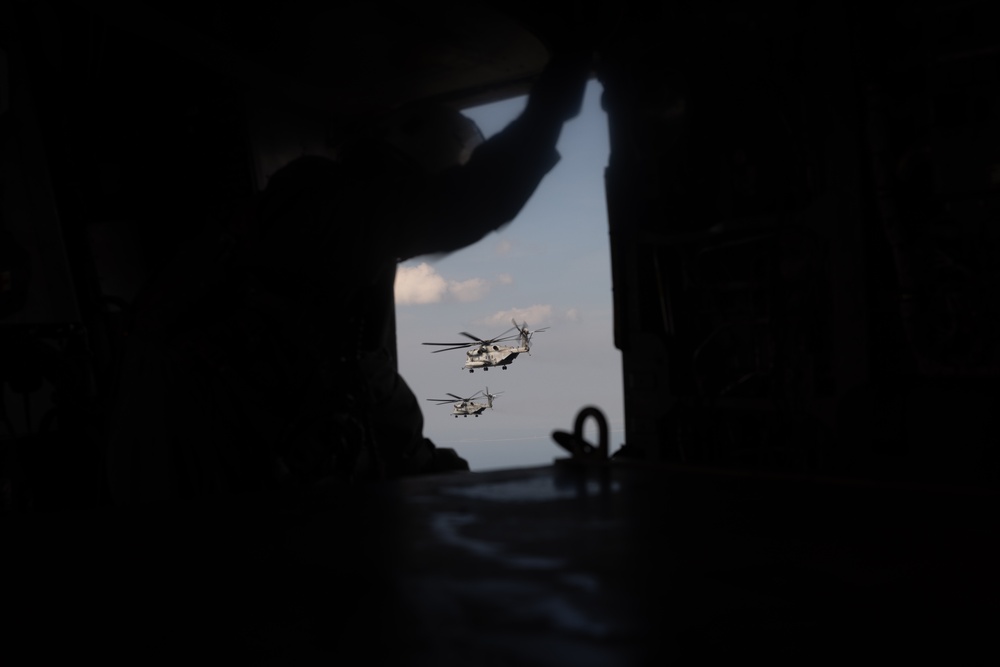 U.S. Marines with HMH-464 travel to New Jersey in support of Atlantic Alliance 2025