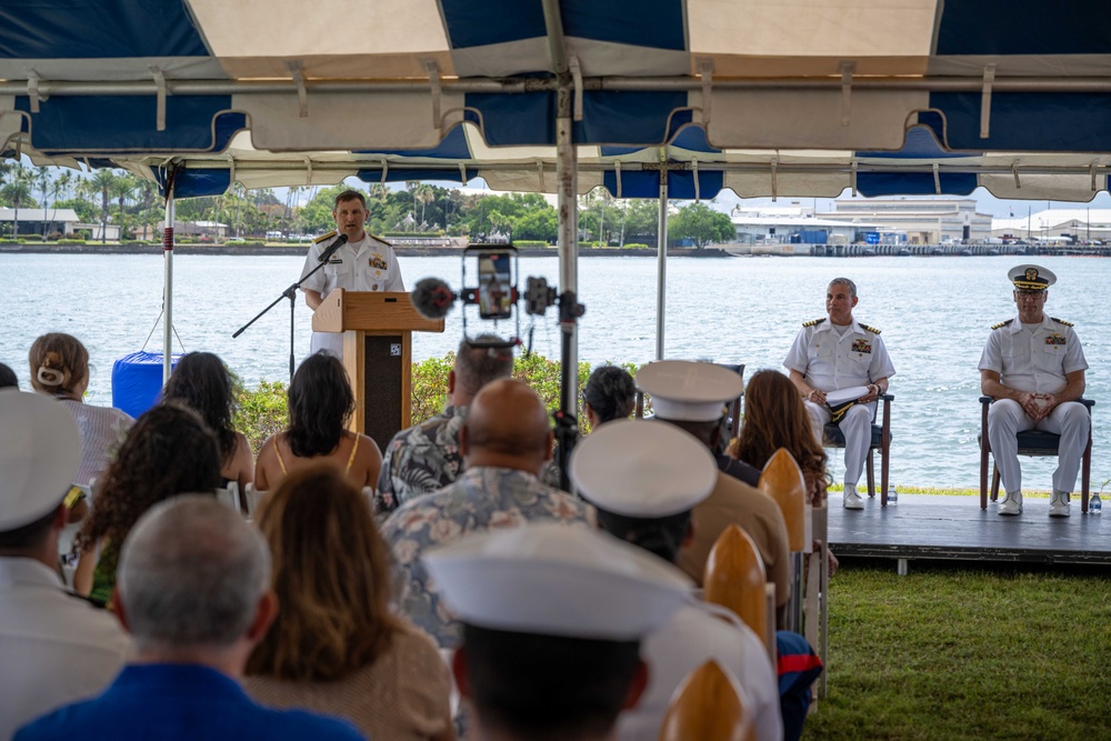 Navy Munitions Command Pacific East Asia Division Holds Change of Command Ceremony