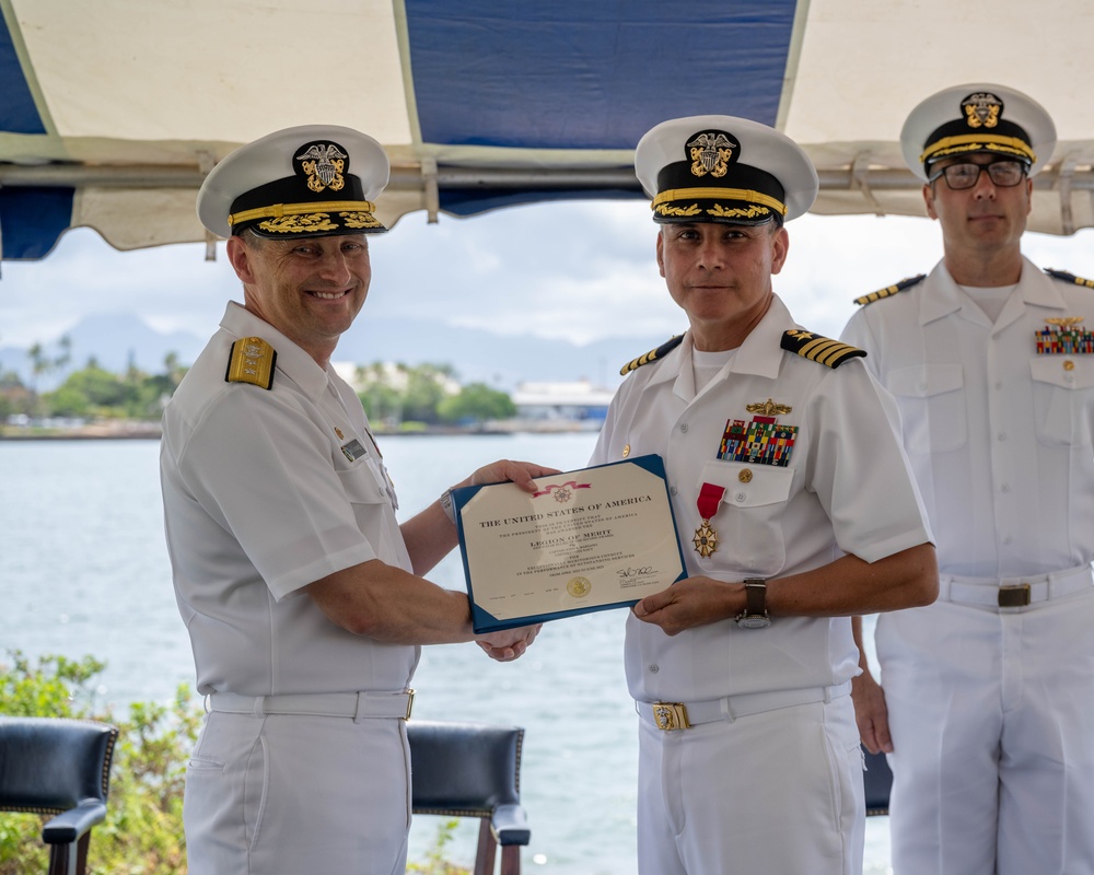 Navy Munitions Command Pacific East Asia Division Holds Change of Command Ceremony