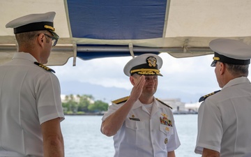Navy Munitions Command Pacific East Asia Division Holds Change of Command Ceremony