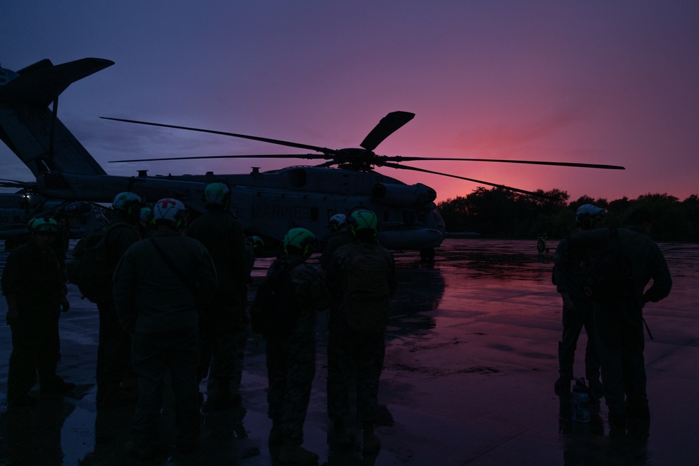U.S. Marines with HMH-464 travel to New Jersey in support of Atlantic Alliance 2025