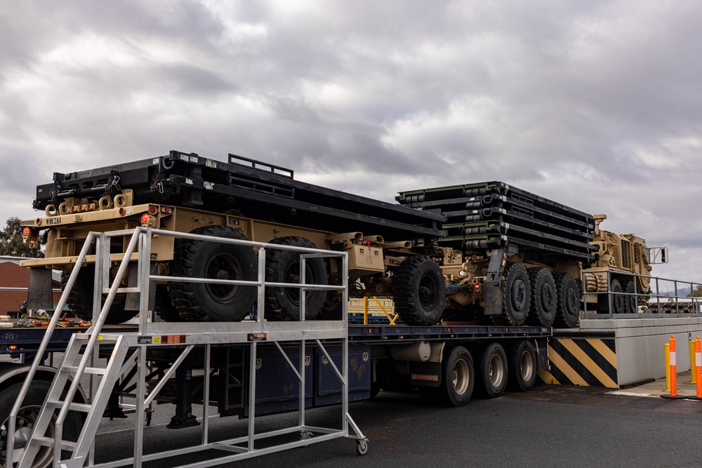Talisman Sabre 2025]  Logistics Load Operations in Australia