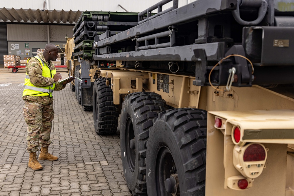 Talisman Sabre 2025 Logistics Load Operations in Australia