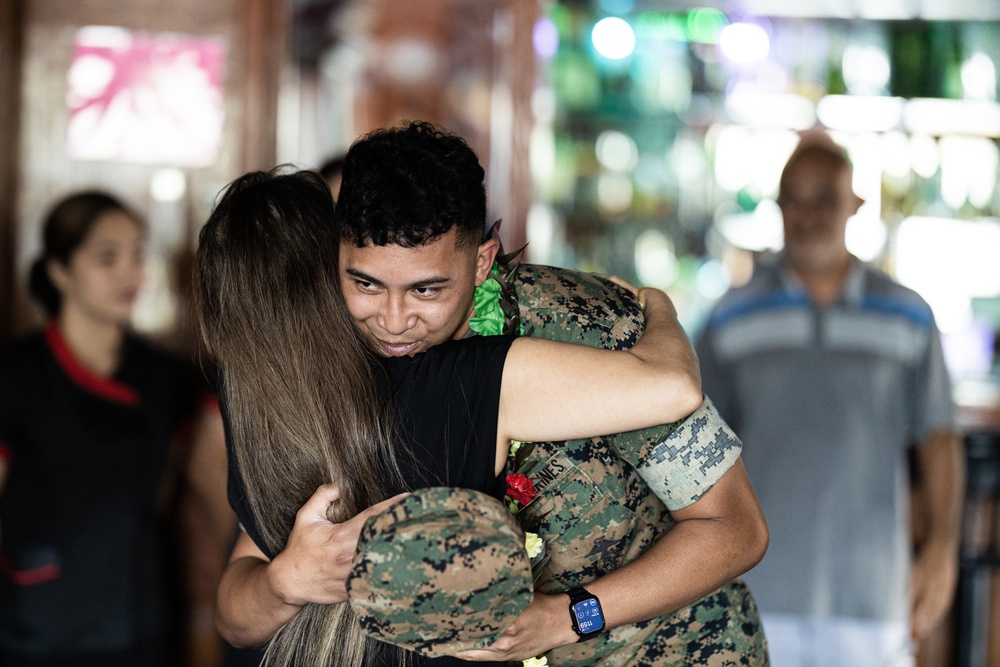Palauan Marine Returns Home During Koa Moana 25