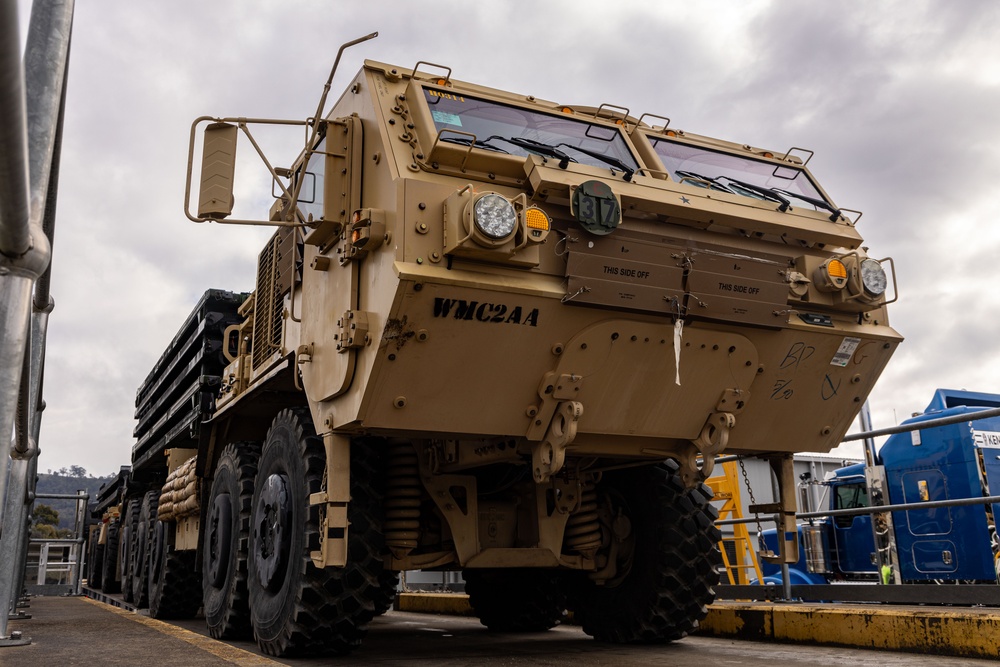 Talisman Sabre 2025]  Logistics Load Operations in Australia