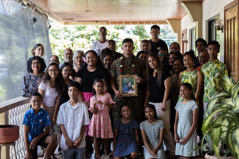 Palauan Marine Returns Home During Koa Moana 25