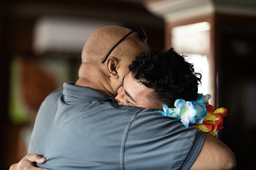 Palauan Marine Returns Home During Koa Moana 25
