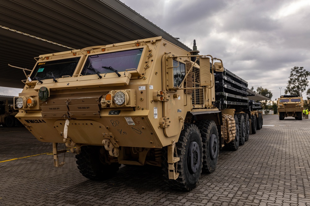 Talisman Sabre 2025 Logistics Load Operations in Australia