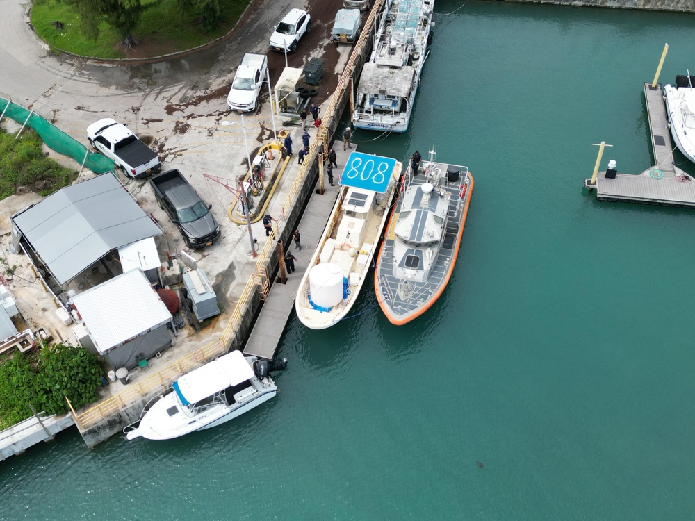 U.S. Coast Guard, Guam Customs and Quarantine Agency successfully assist Lucky Harvest
