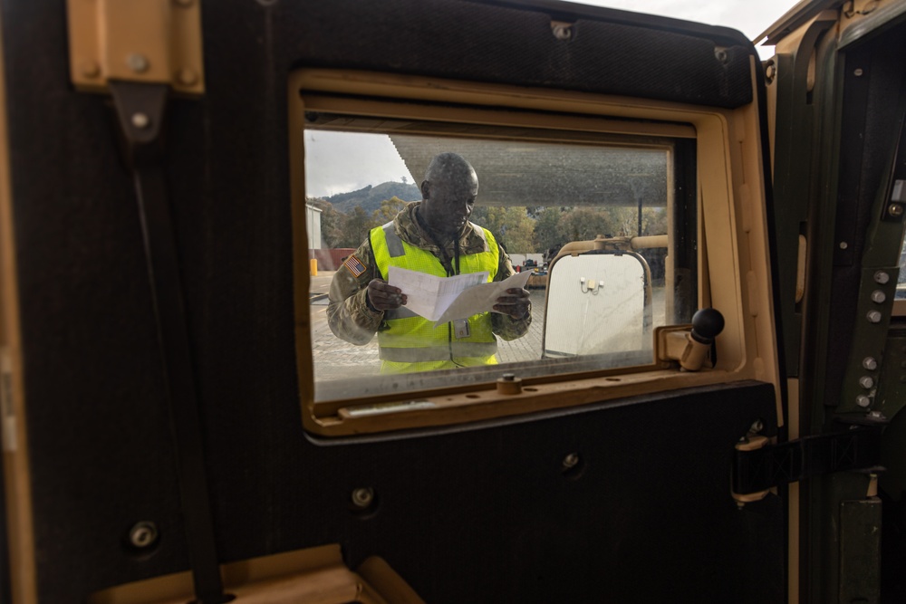 Talisman Sabre 2025 Logistics Load Operations in Australia
